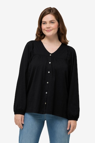 Ulla Popken Shirt in Schwarz: predná strana