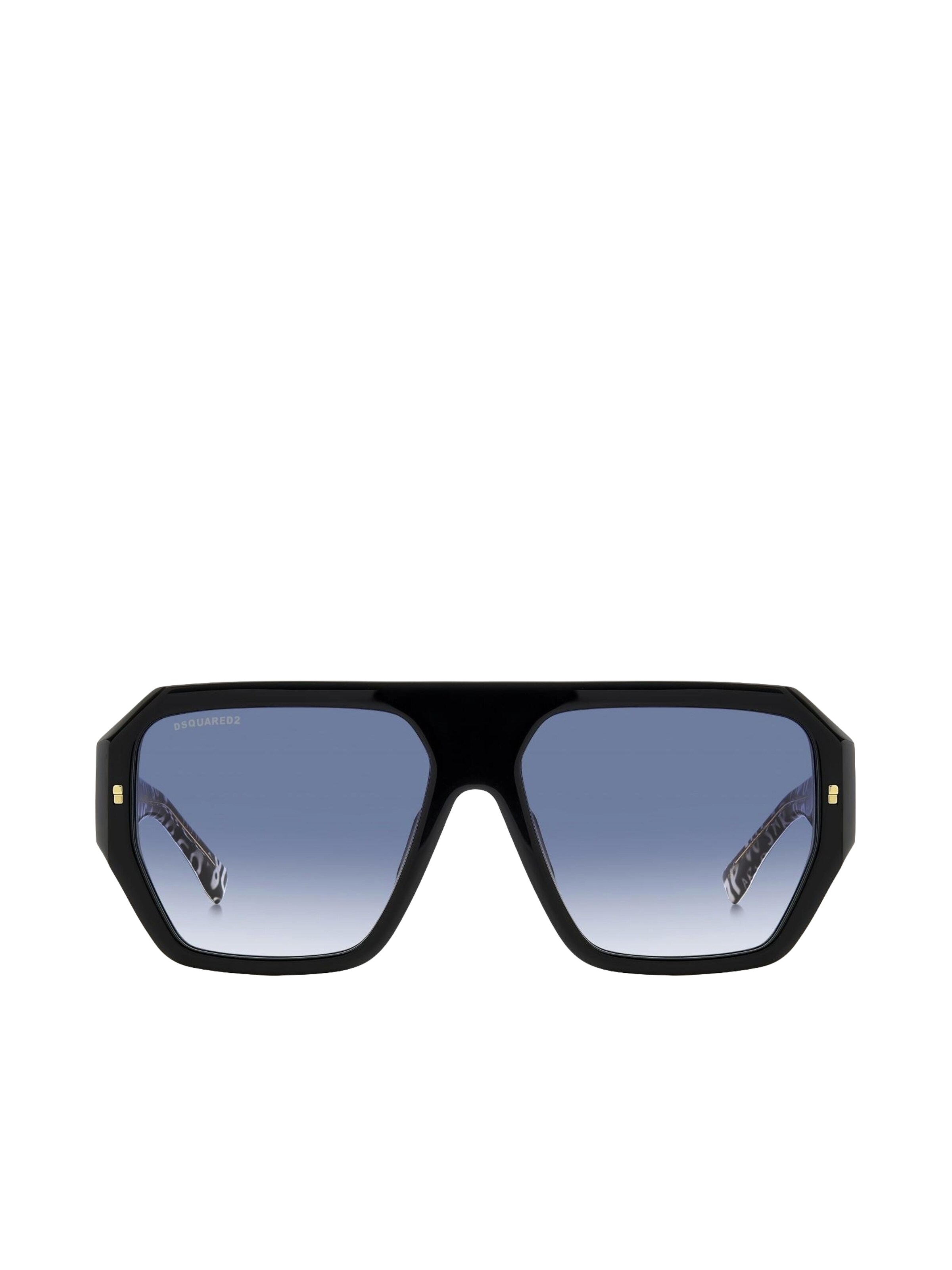 DSQUARED2 Sunglasses in Black: front