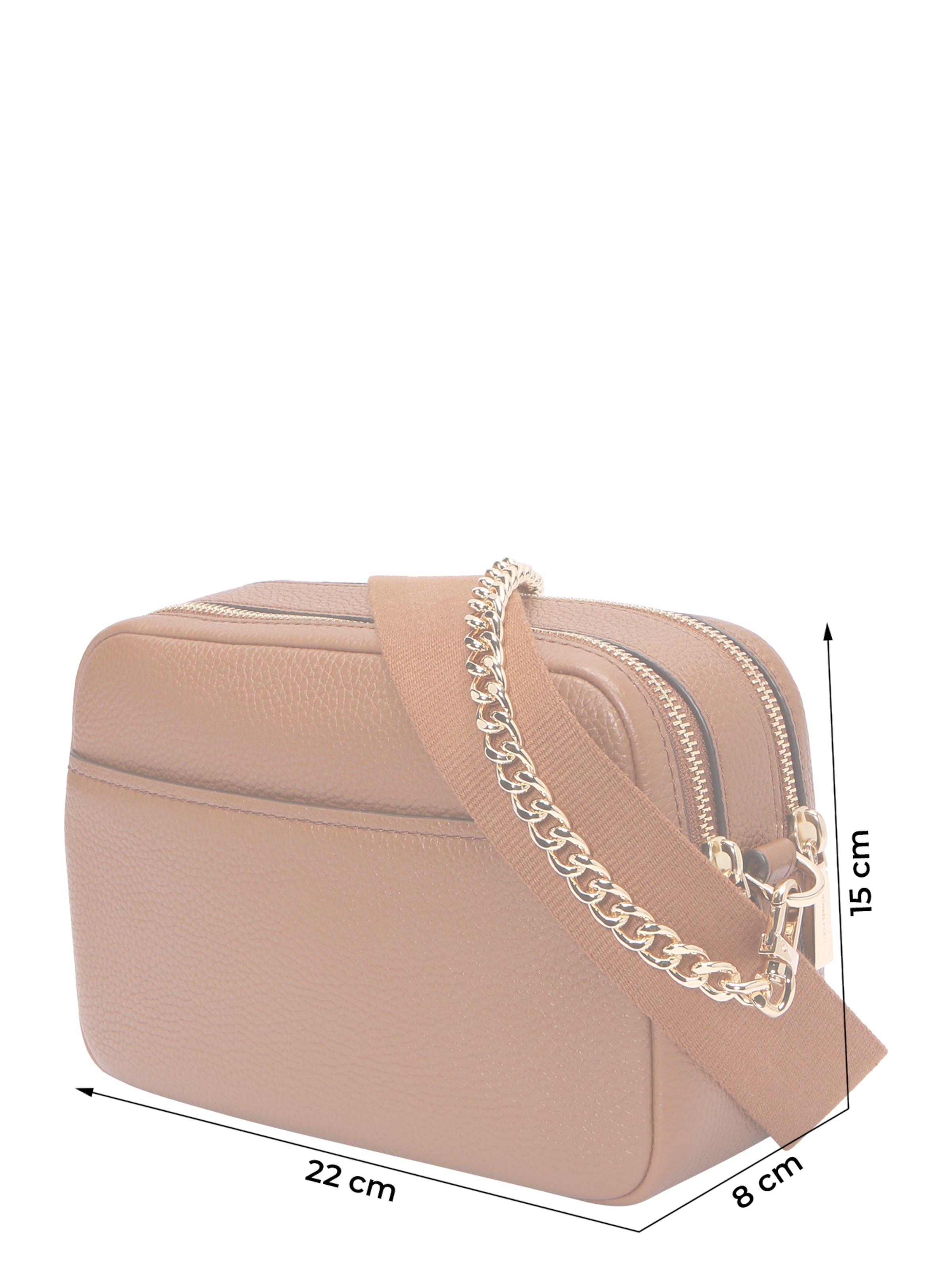 MICHAEL Michael Kors Torba za čez ramo | rjava barva