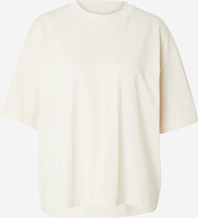 new balance T-shirt 'Hyper Density' en beige clair, Vue avec produit