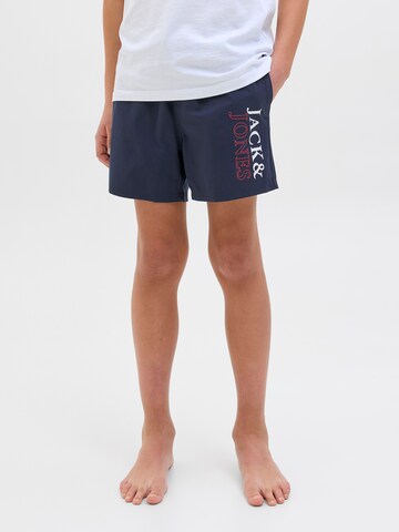 Pantaloncini da bagno 'JPSTMaui' di Jack & Jones Junior in blu: frontale