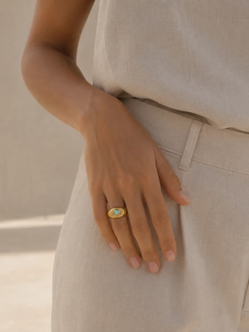 ETNÉE - Anillo 'Cala Azzurra' en oro
