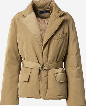 Polo Ralph Lauren Between-season jacket in Brown: front