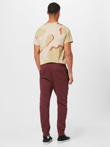 G-Star RAW Tapered Hose 'Type C' in Rot