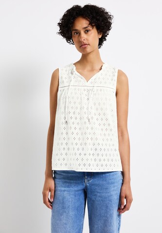 STREET ONE Bluse in Weiß: Vorderseite