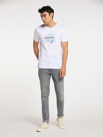 SOMWR Shirt 'MEASURE TEE' in White