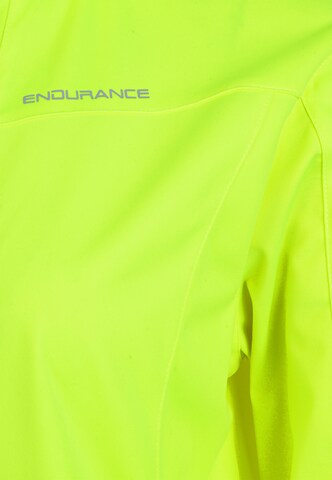 ENDURANCE - Chaqueta deportiva 'Ziva' en amarillo