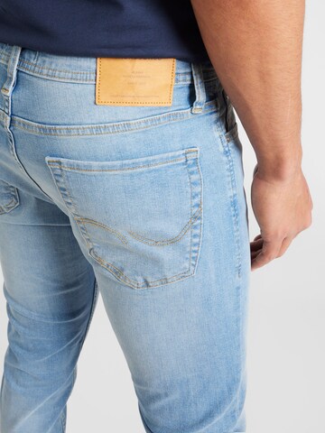 JACK & JONES Slimfit Jeans 'PETE ORIGINAL' in Blauw