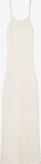 Bershka Úpletové šaty - bílá, Produkt
