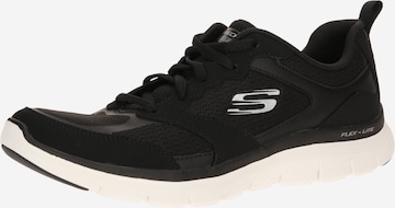 Sneaker low de la SKECHERS pe negru: față