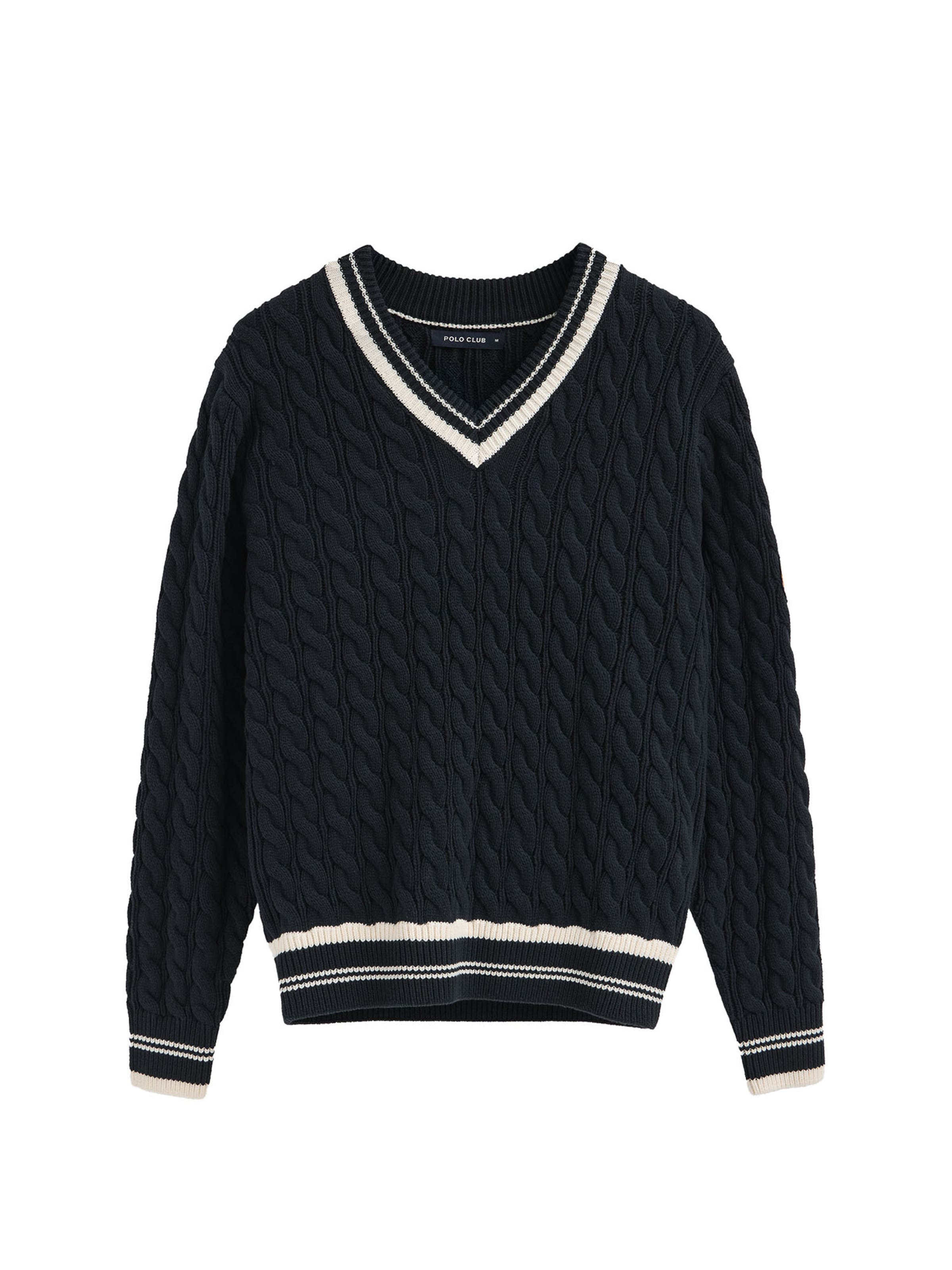 Polo Club Pullover in Blau: Vorderseite