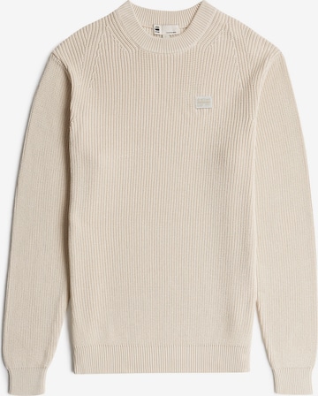 G-STAR Sweater in White: front
