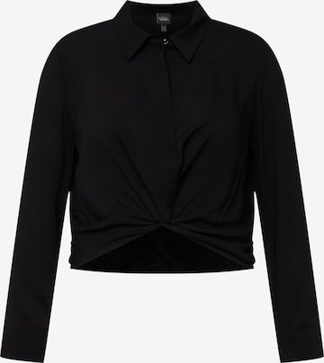 Ulla Popken Blouse in Zwart: voorkant