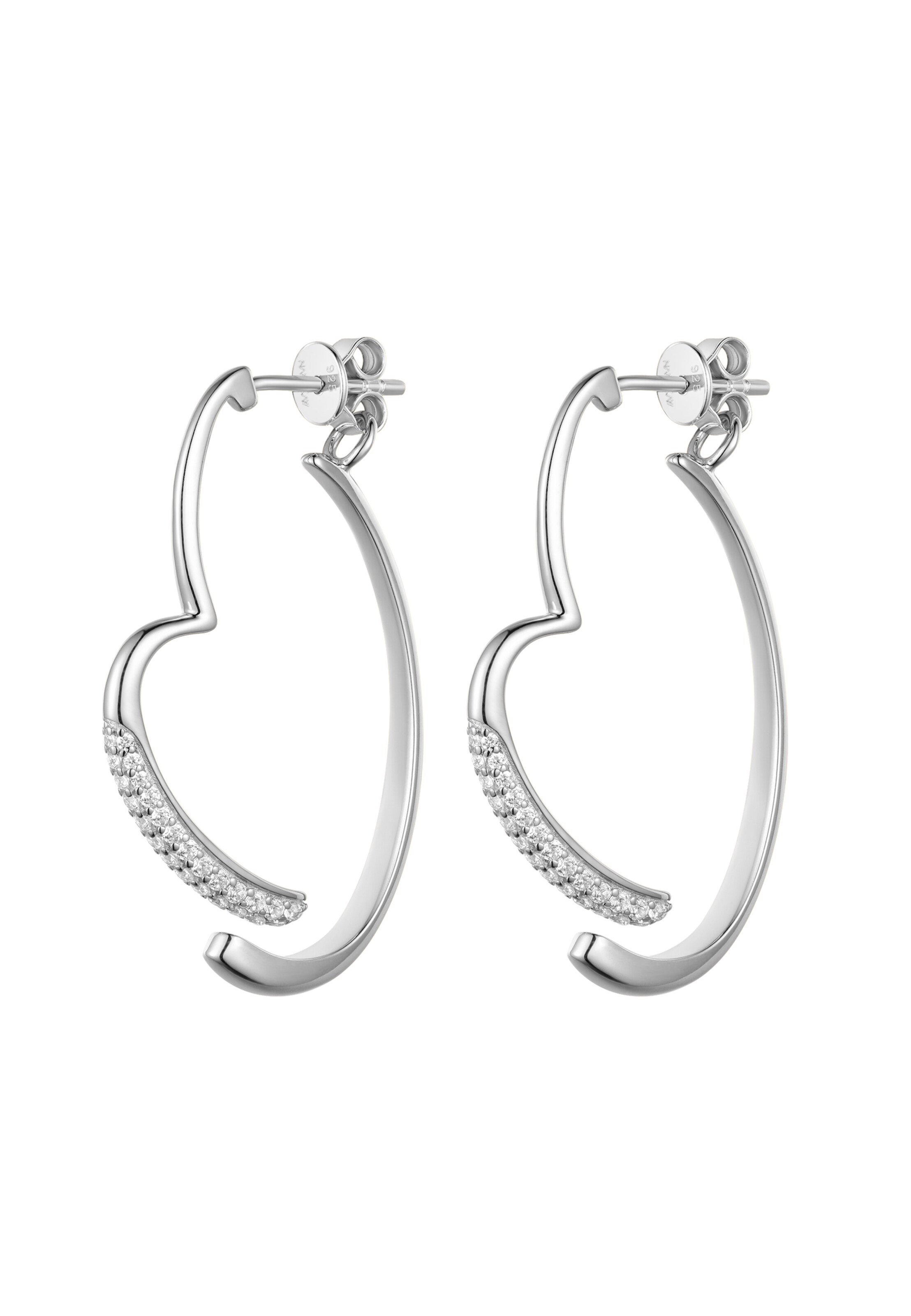 Nana Kay Ohrring 'Pure Love' in Silber: Vorderseite