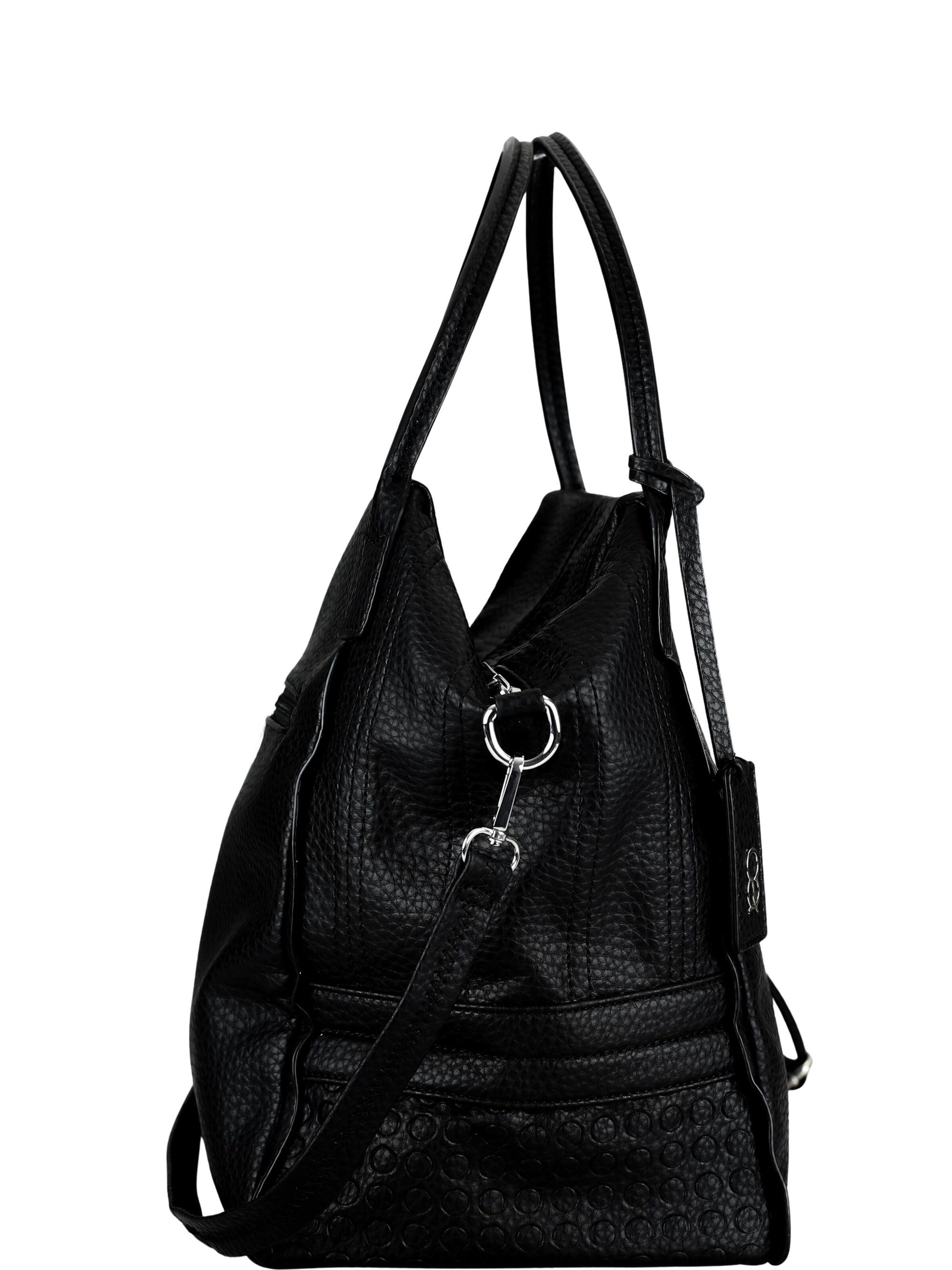 COLLEZIONE ALESSANDRO Shoulder Bag 'Basilico' in Black