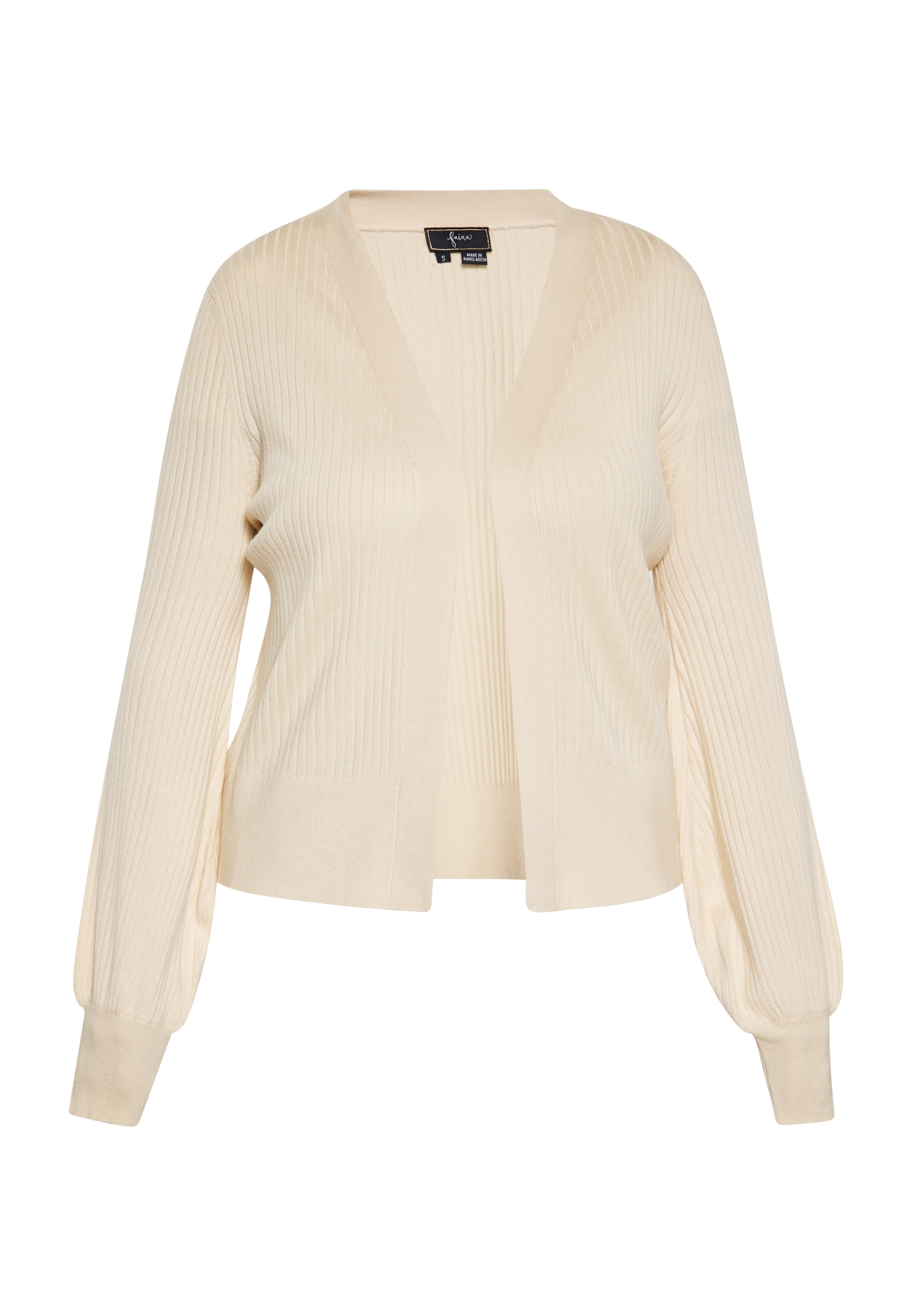 faina Вязаная кофта в Бежевый: спереди