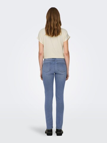 Coupe slim Jean 'SUI' ONLY en bleu