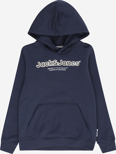 Jack & Jones Junior Μπλούζα φούτερ 'Lakewood' σε ναυτικό μπλε / ανοικτό γκρι / λευκό, Άποψη προϊόντος