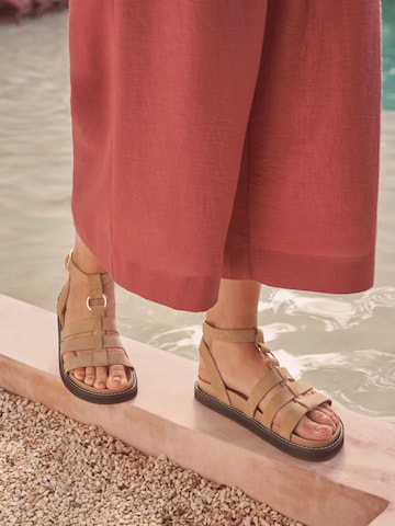 Friends Like These Remienkové sandále - Béžová