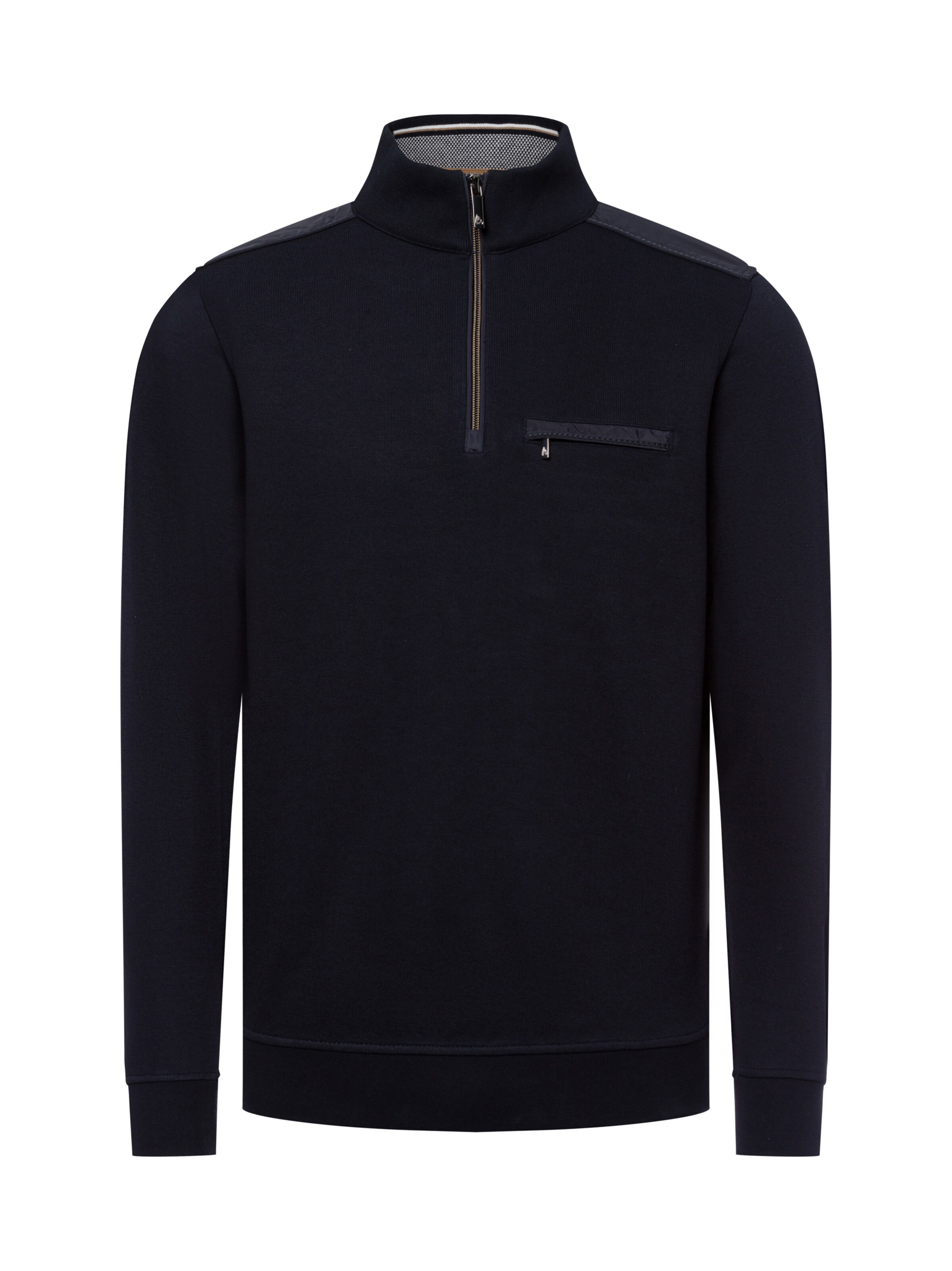 Andrew James Sweatshirt in Blau: Vorderseite