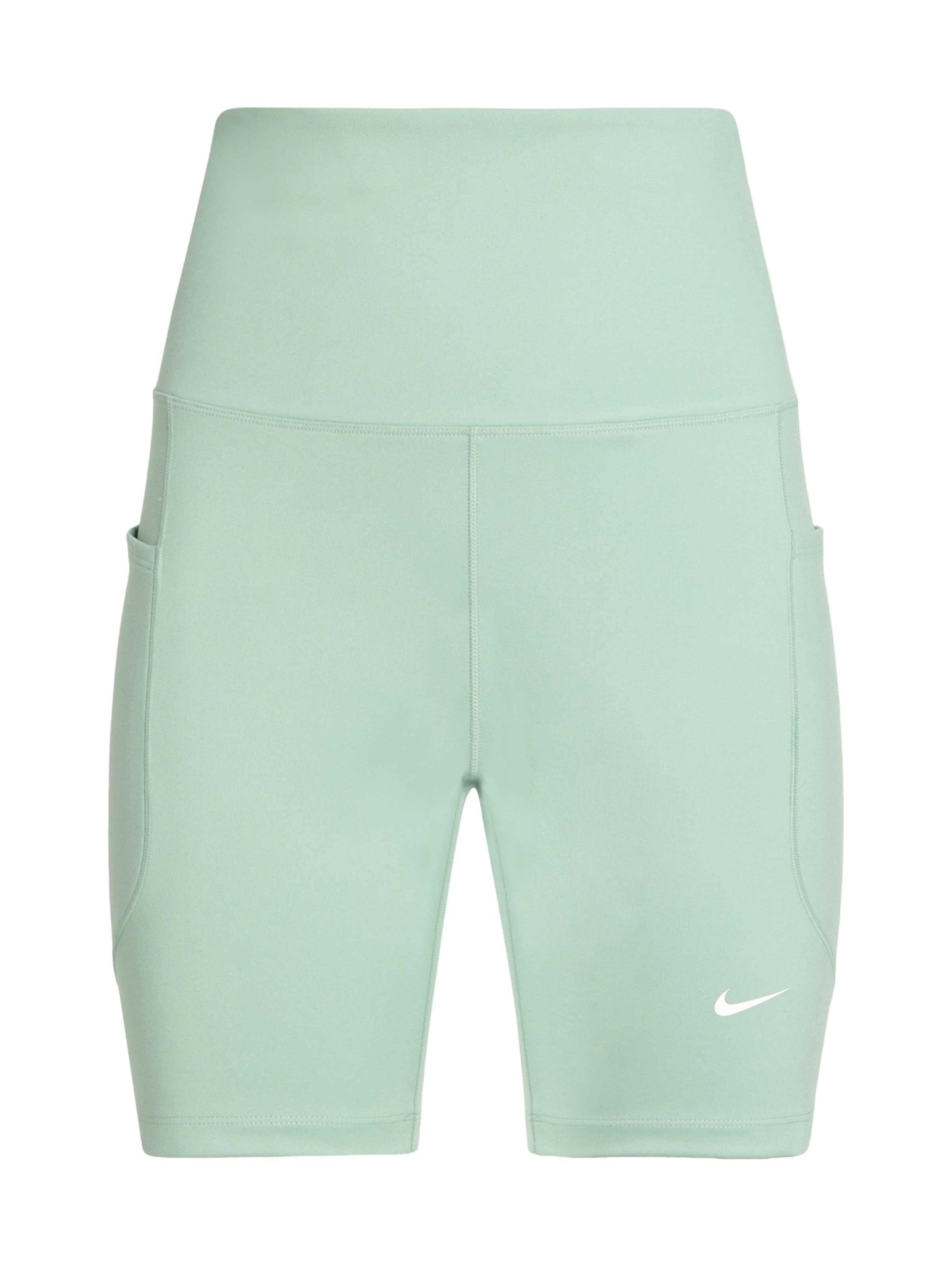 NIKE Skinny Sportbroek 'ONE' in Groen: voorkant
