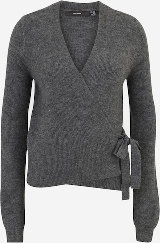 Cardigan Vero Moda Tall en gris : devant