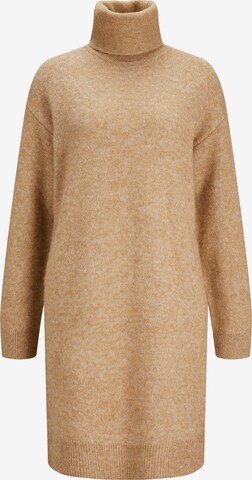 JJXX Knit dress 'ARIELLA' in Beige: front