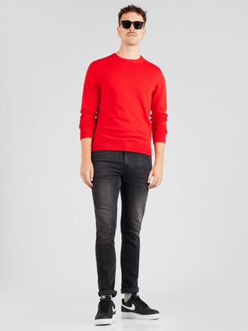 TOMMY HILFIGER Sweter w kolorze czerwony