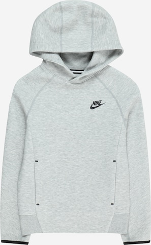 Nike SportswearSweater majica 'TECH FLEECE' - siva boja: prednji dio