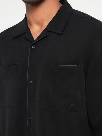 Calvin Klein Klasický střih Košile – černá