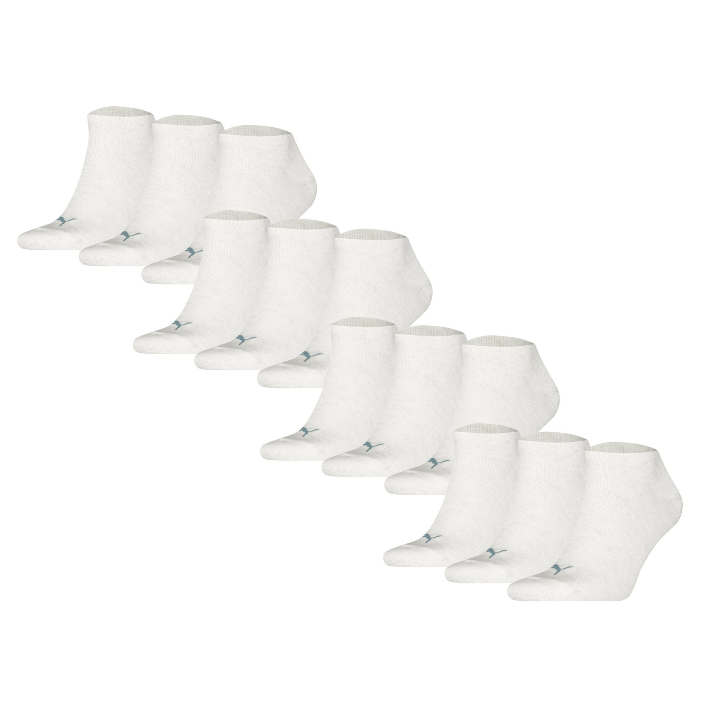 PUMA Ponožky – bílá: přední strana