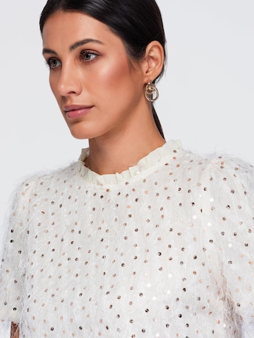 Ombre - Blusa en beige