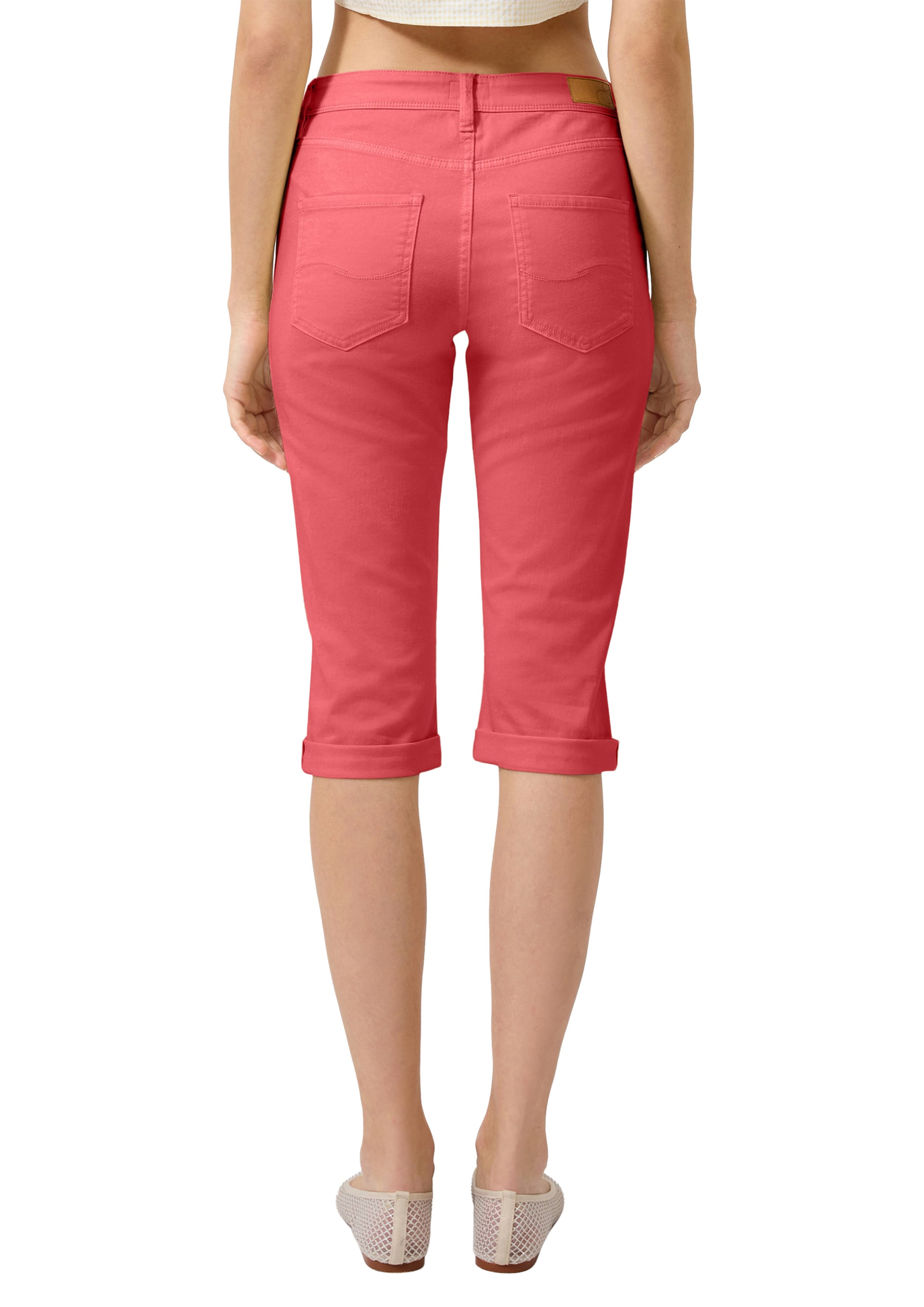 QS Slim fit Jeans 'Catie' in Red