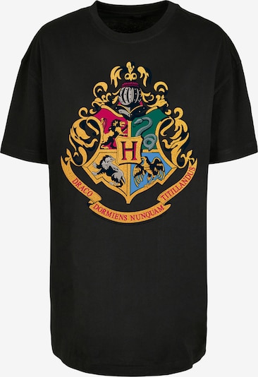 Maglietta 'Harry Potter Hogwarts Crest Gold' F4NT4STIC di colore giallo oro / verde / rosso / nero, Visualizzazione prodotti