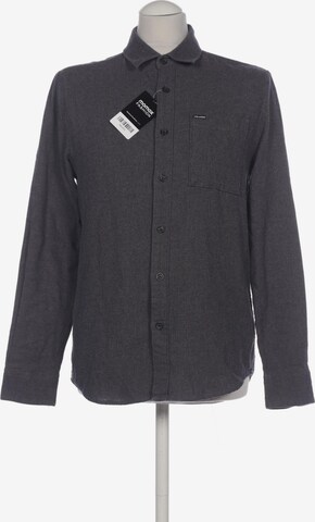 Volcom Button Up Shirt in S in Grey: front