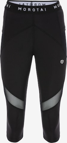 MOROTAI Skinny Sportbroek 'CAPRI PERFORMANCE' in Zwart: voorkant