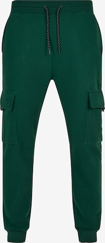 Pantalon cargo SOUTHPOLE en vert : devant