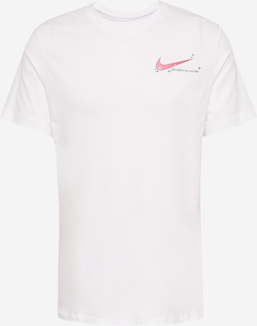 Tricou de la Nike Sportswear pe alb: față