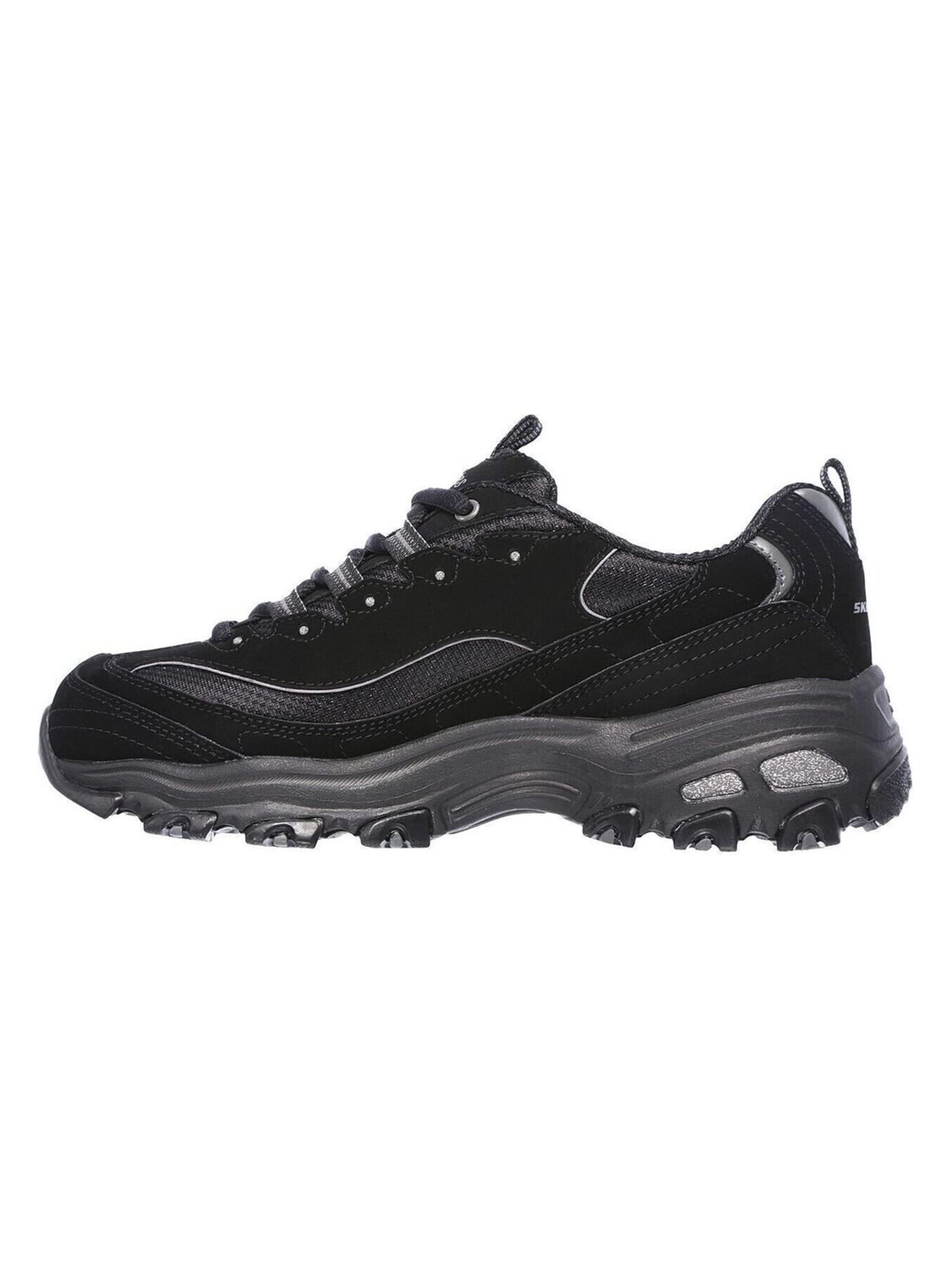 SKECHERS Низкие кроссовки 'D'Lites Biggest Fan' в Черный