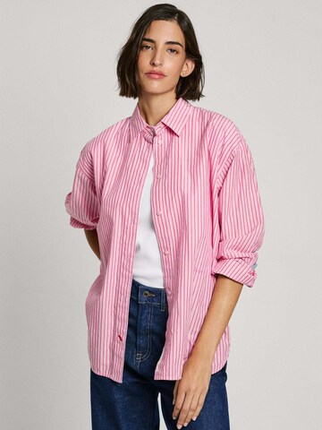 Pepe Jeans Bluse 'Charisma' in Pink: Vorderseite