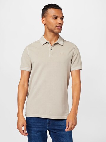 BOSS Regular Fit Poloshirt 'Prime' in Grau: Vorderseite