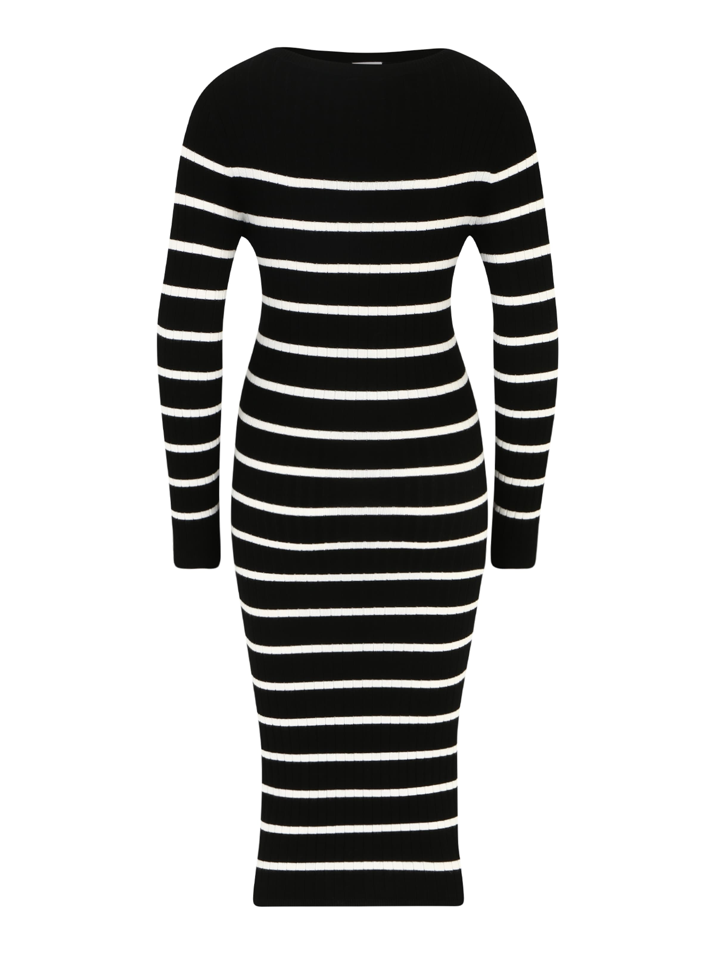 MAMALICIOUS Pletené šaty 'New Siv June' - Čierna