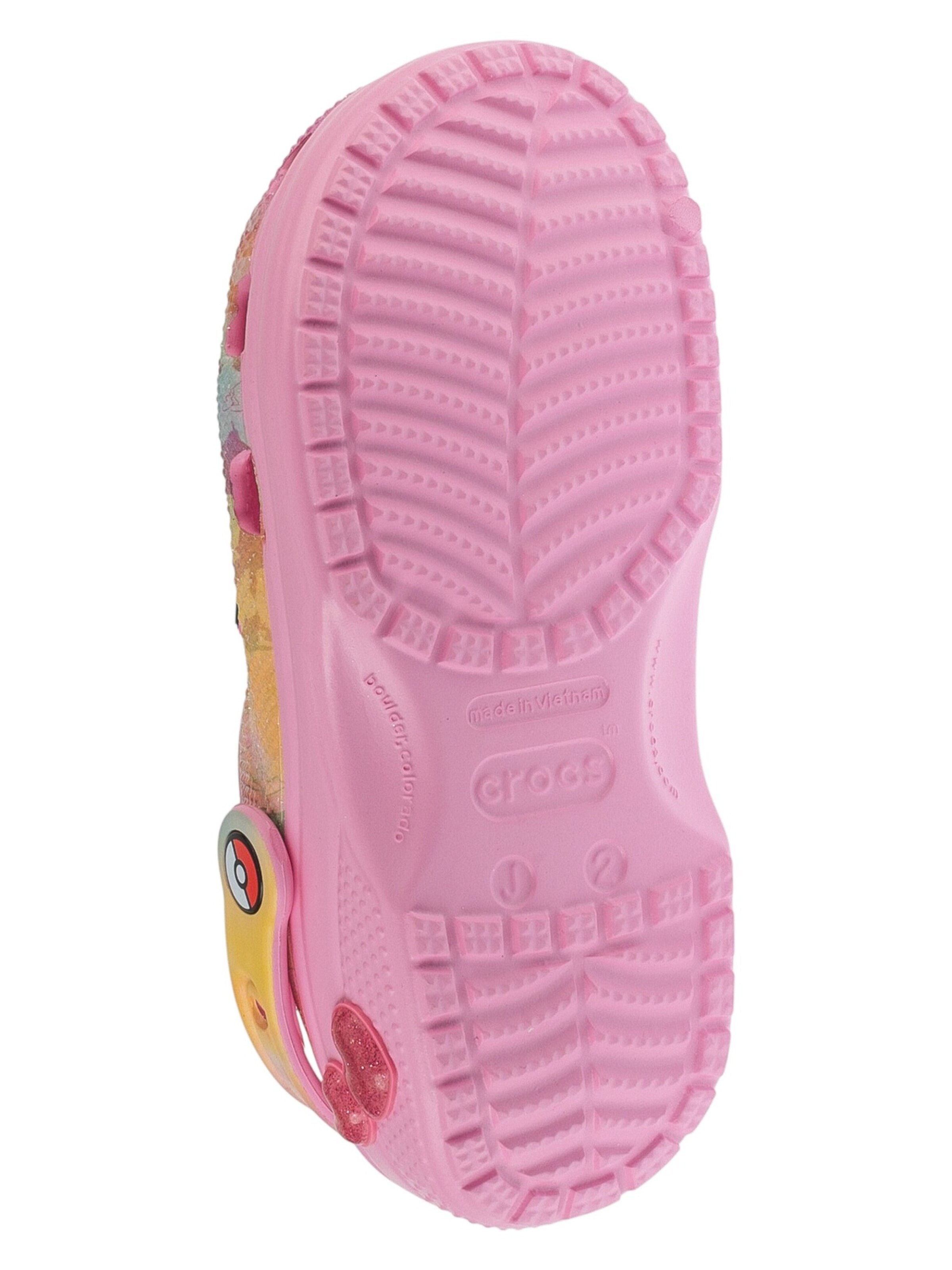 Crocs Sandal 'Crocs Classic Pikachu Pink Clog K' in Pink