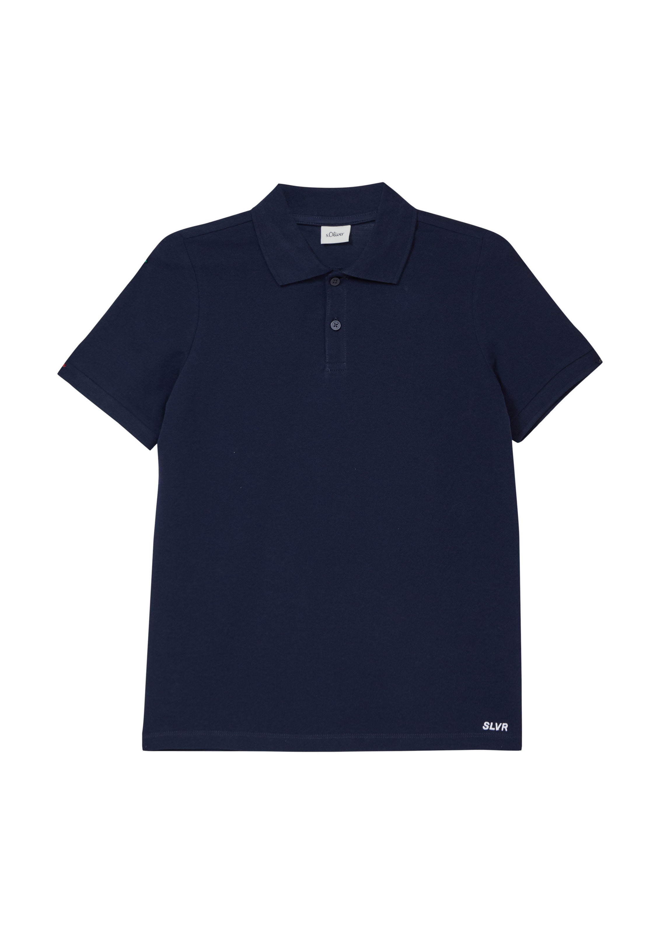 s.Oliver Poloshirt in Blau: Vorderseite