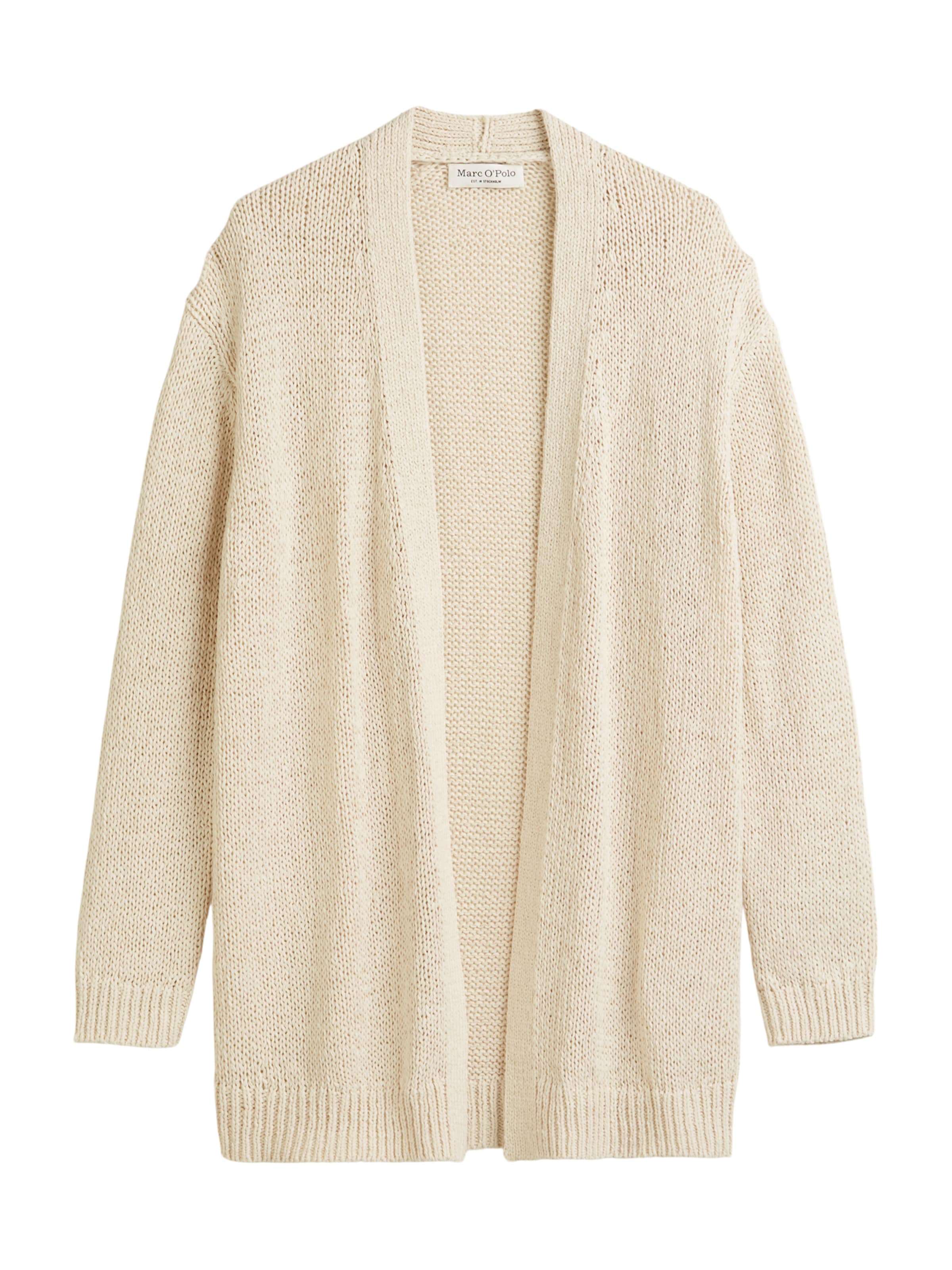 Marc O'Polo Strickjacke in Beige: Vorderseite