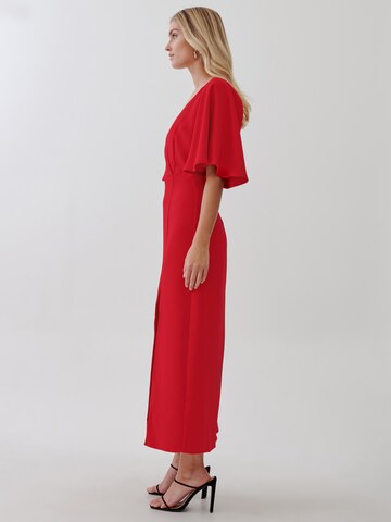 Tussah Kleid 'ABIGAIL' in Rot