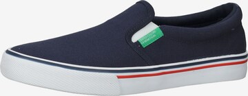 Benetton Footwear Sneakers in Blue: front