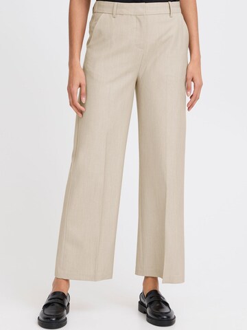 Loosefit Pantaloni chino ' BYDANTA WIDE LEG PANTS 2 CROPPED ' di b.young in marrone