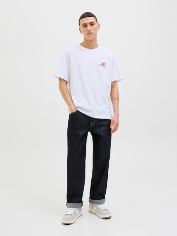 JACK & JONES T-Shirt 'JORBRADLEY' in Weiß
