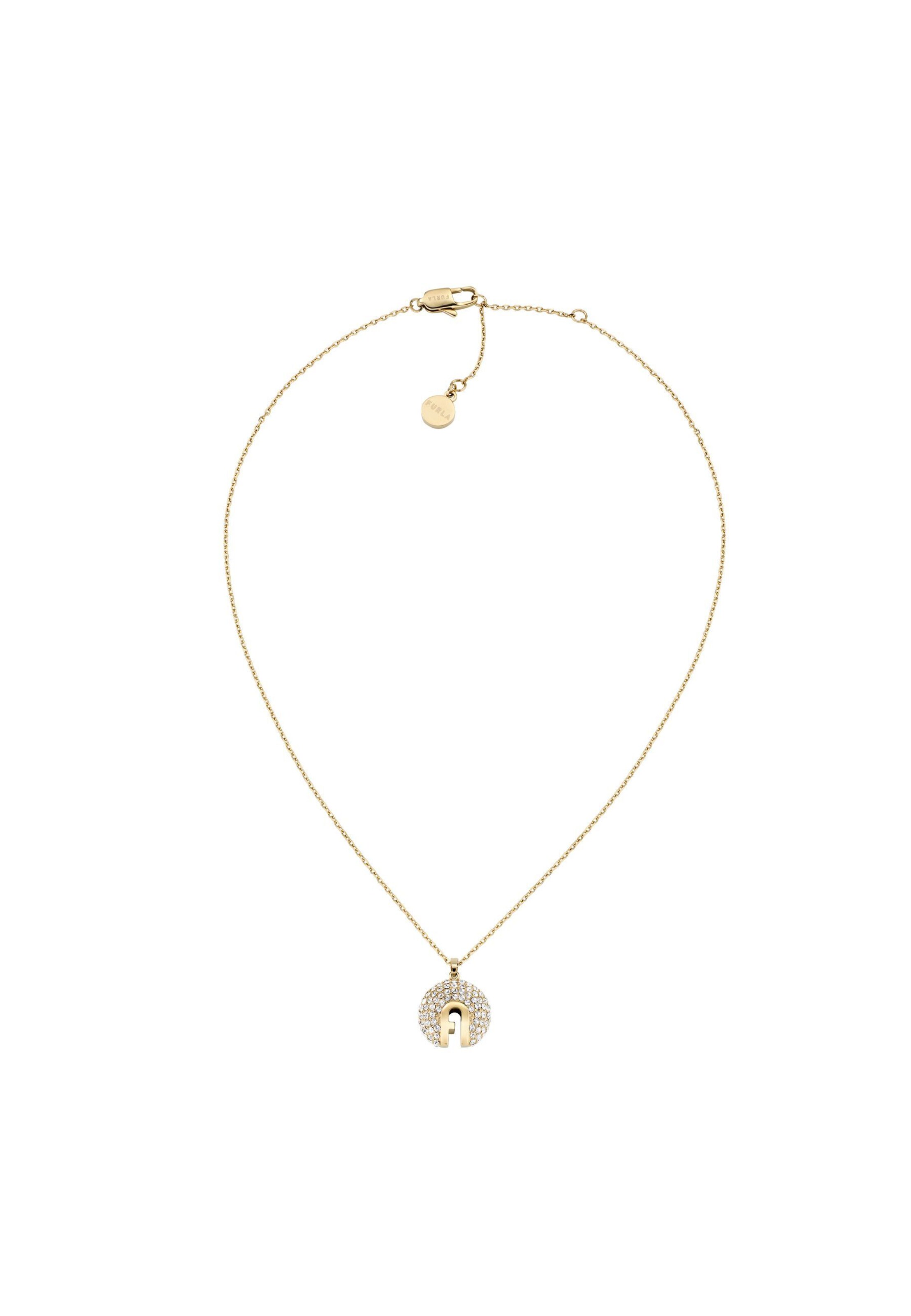 Furla Jewellery Necklace 'FLOW' in Gold: front